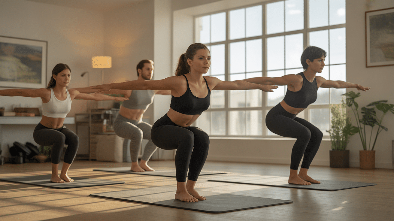 Affiner ses mollets, exercices Pilates et squats