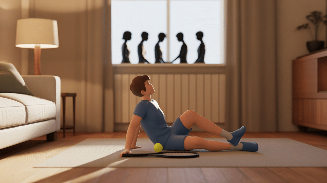 exercices douleur cou epaule omoplate maison
