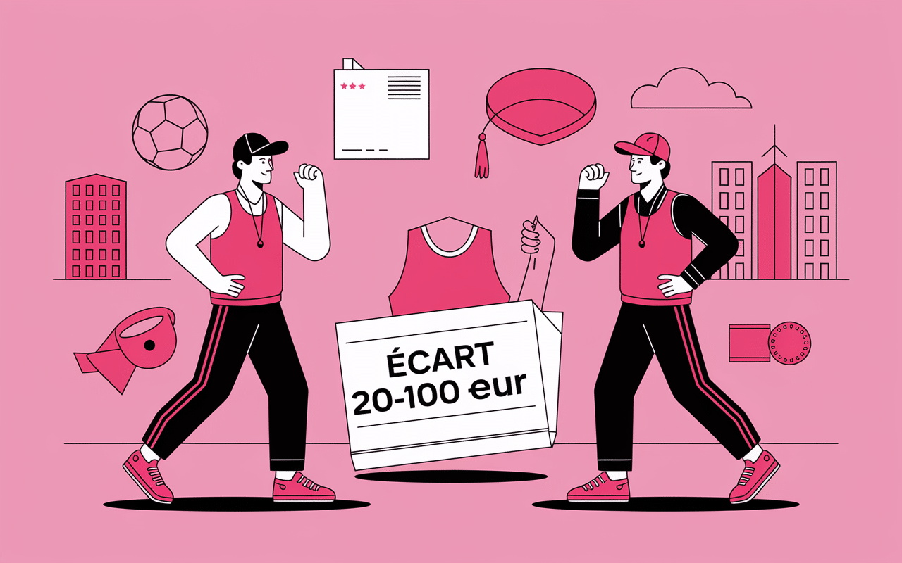 Ecart prix coach sportif raisons diplome ville