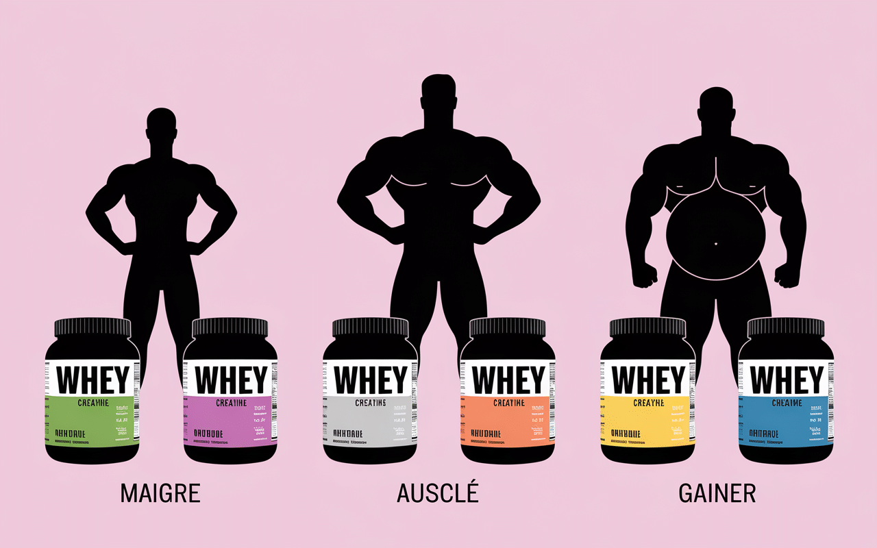 tableau morphotypes et supplements musculation