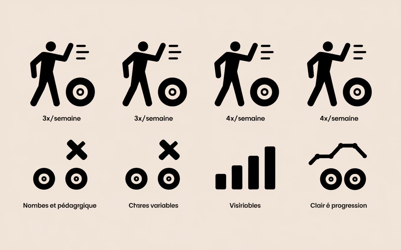programme musculation infographie comparatif full body split ppl
