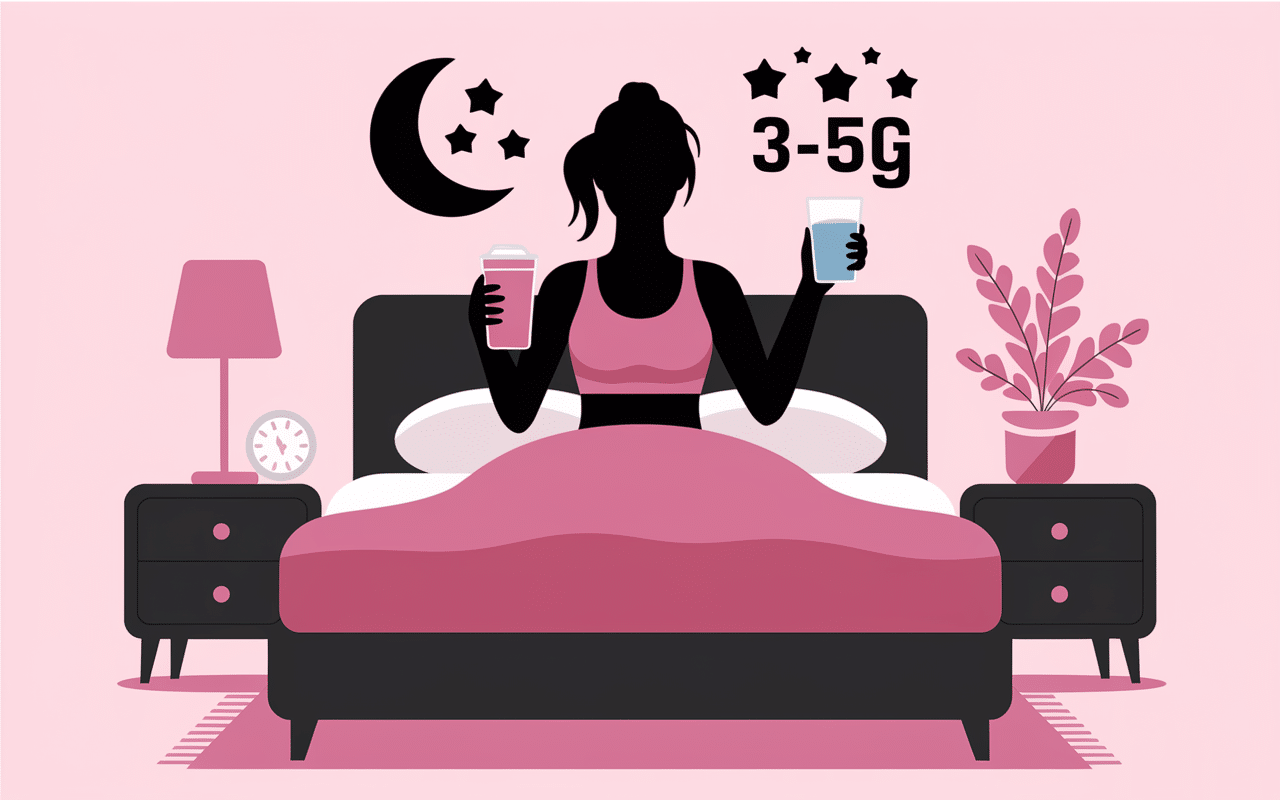 Créatine avant de dormir pour sportifs, questions et avantages