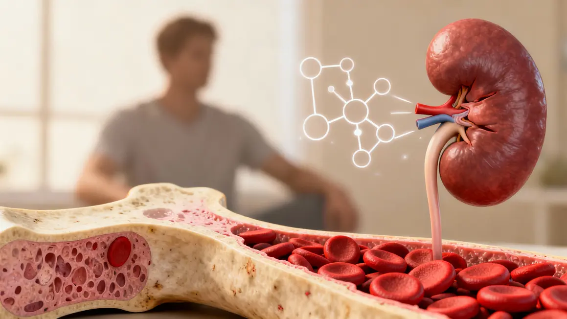 Schema EPO moelle osseuse rein globules rouges