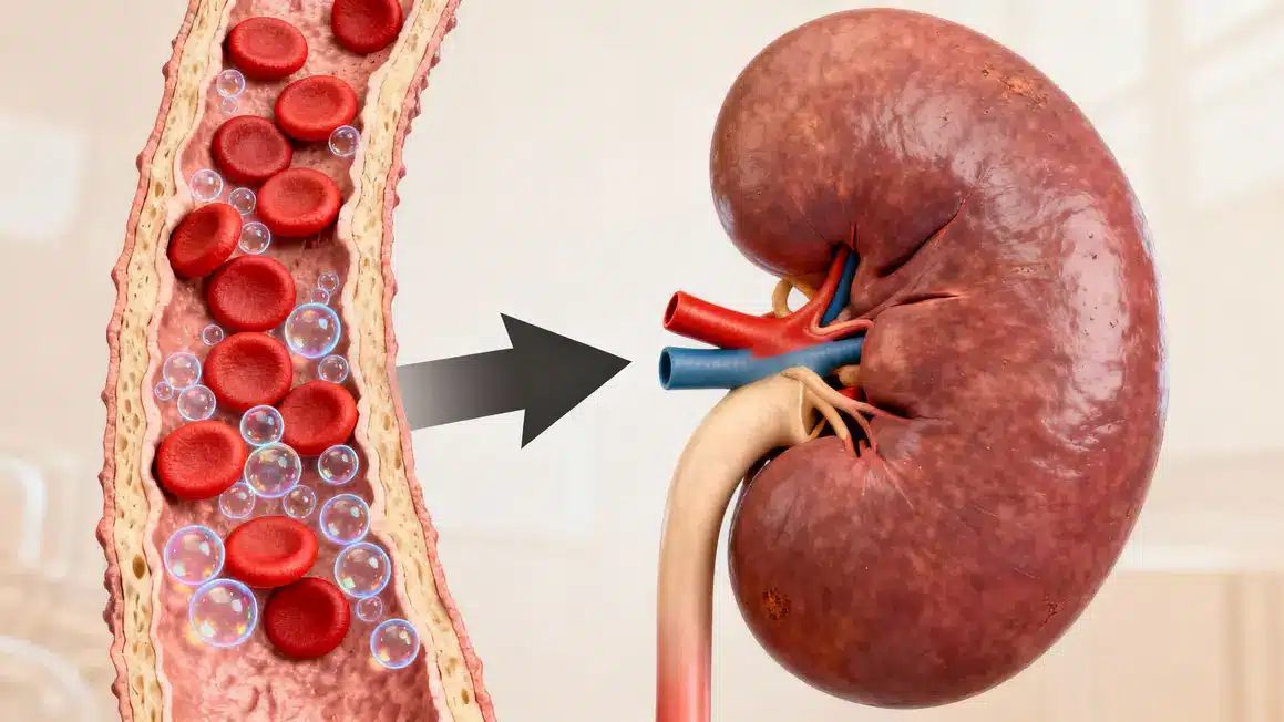 Schéma EPO rein globules rouges