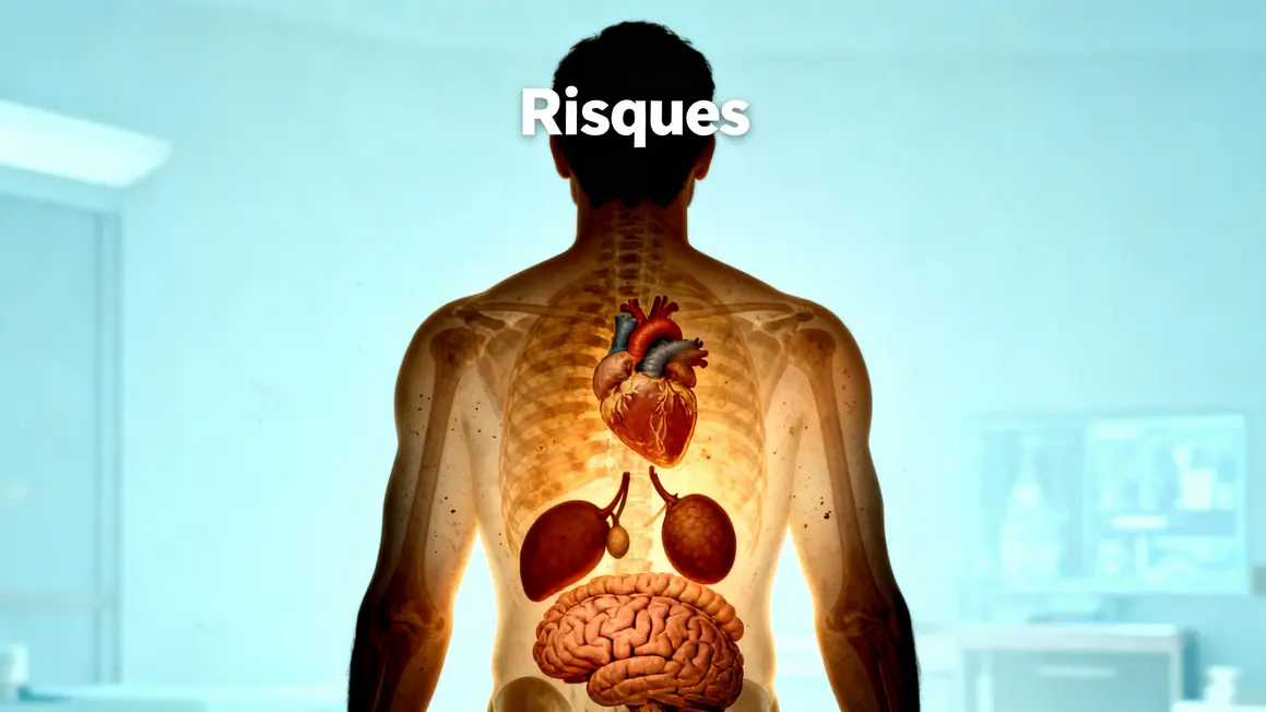 Silhouette rayons X risques steroides