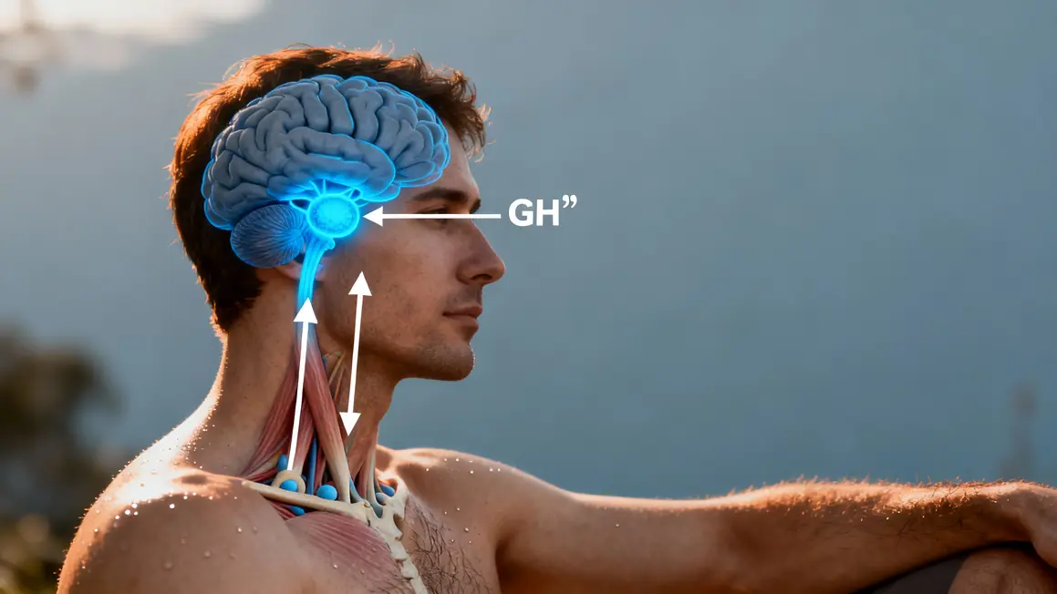 schema corps hypophyse hormone croissance musculation