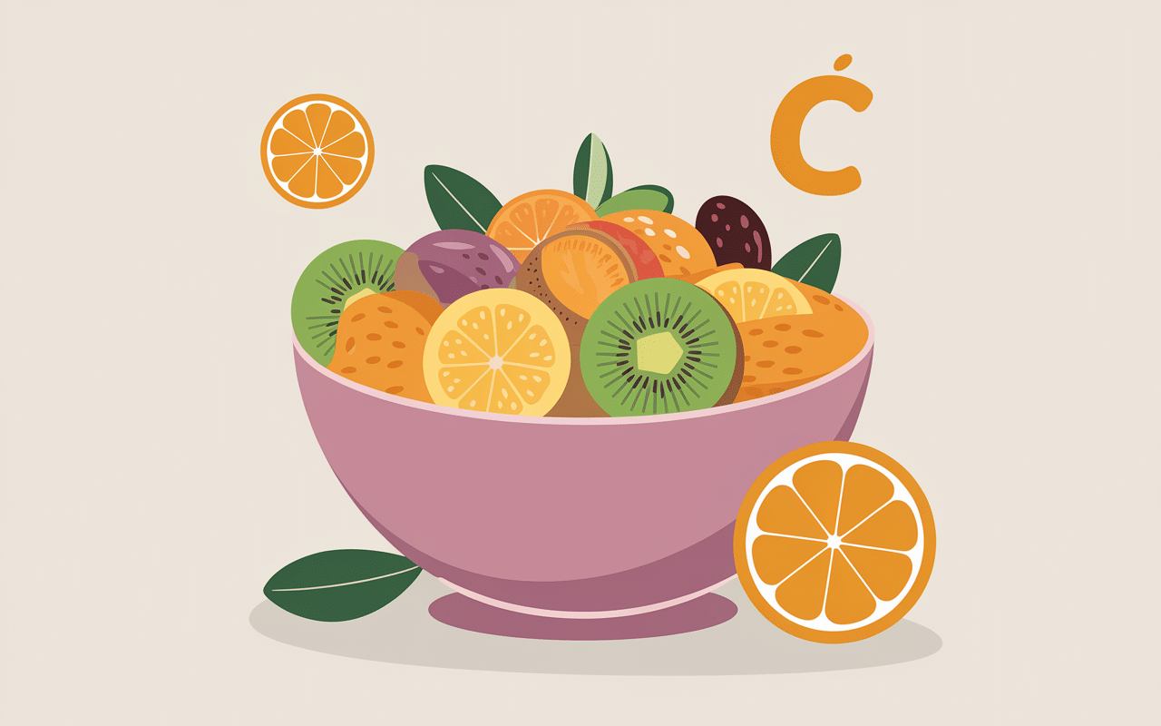 association fruits riches en fer et vitamine C