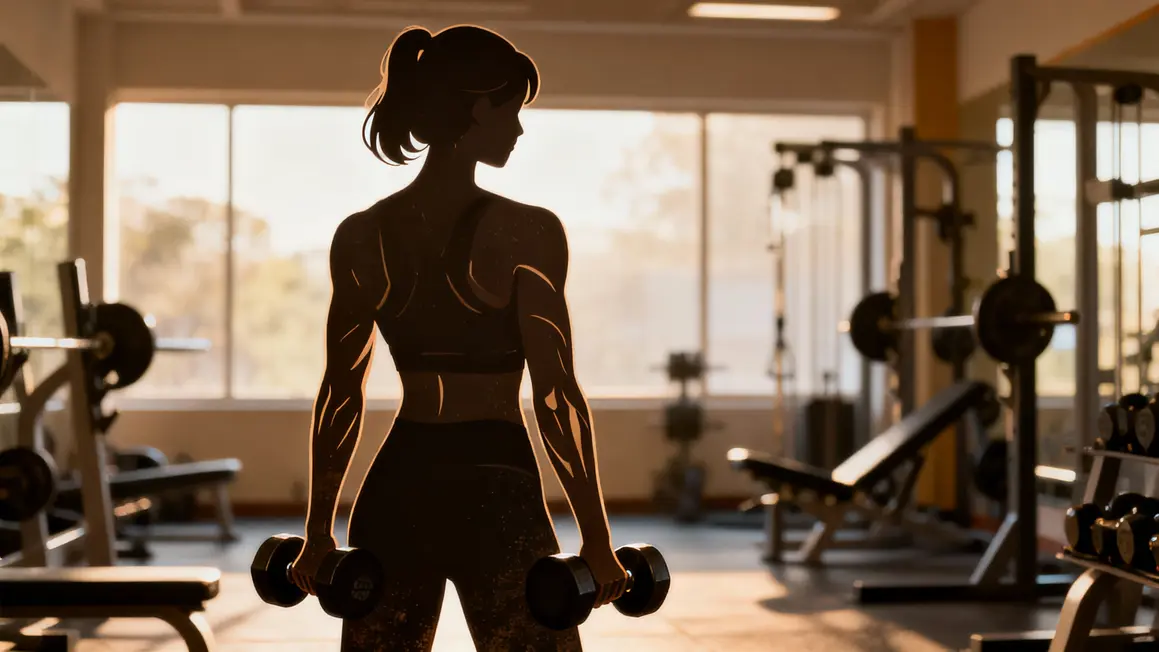 Femme musculation mythe fitness séance