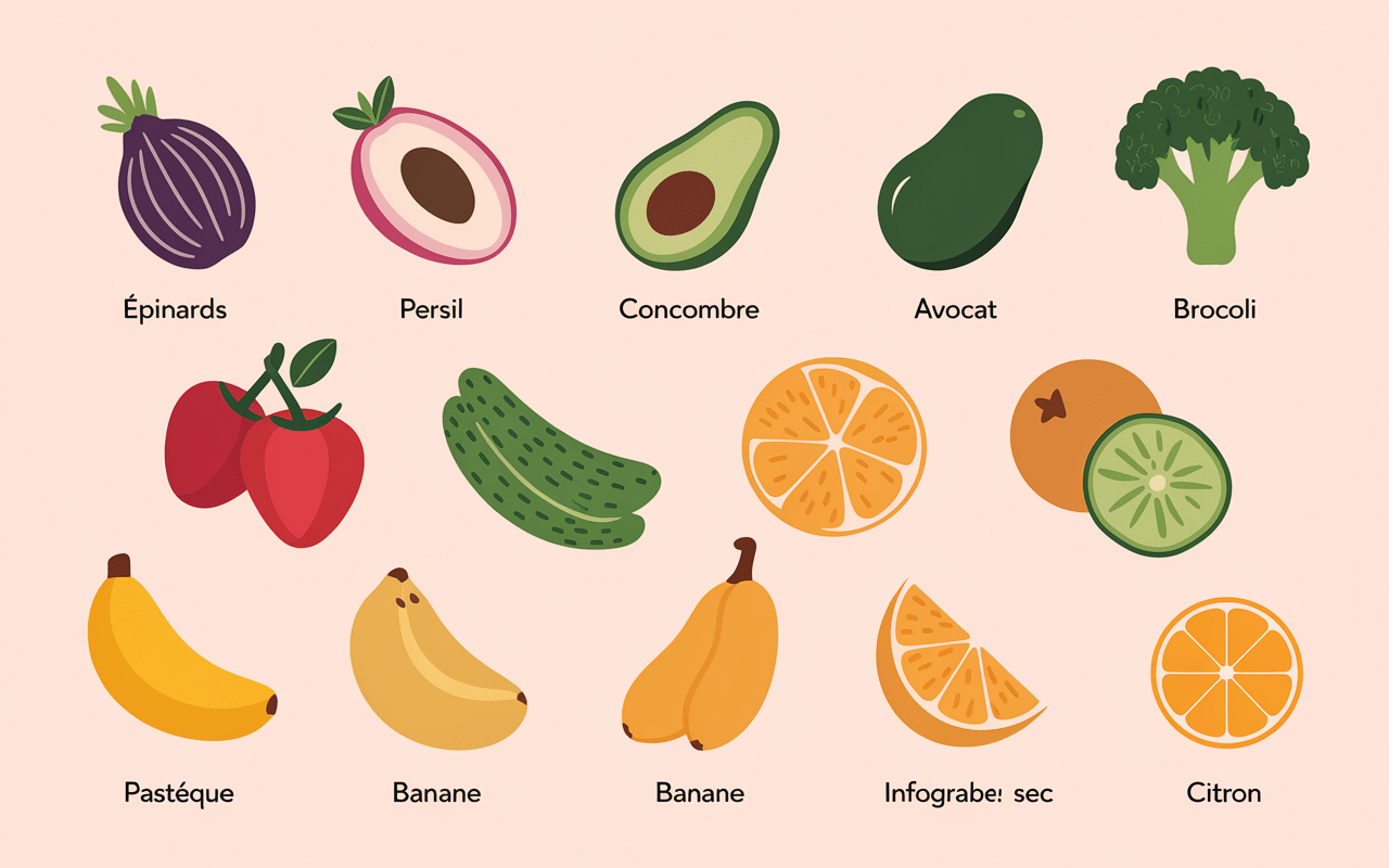 top 10 aliments alcalins tableau chiffres PRAL