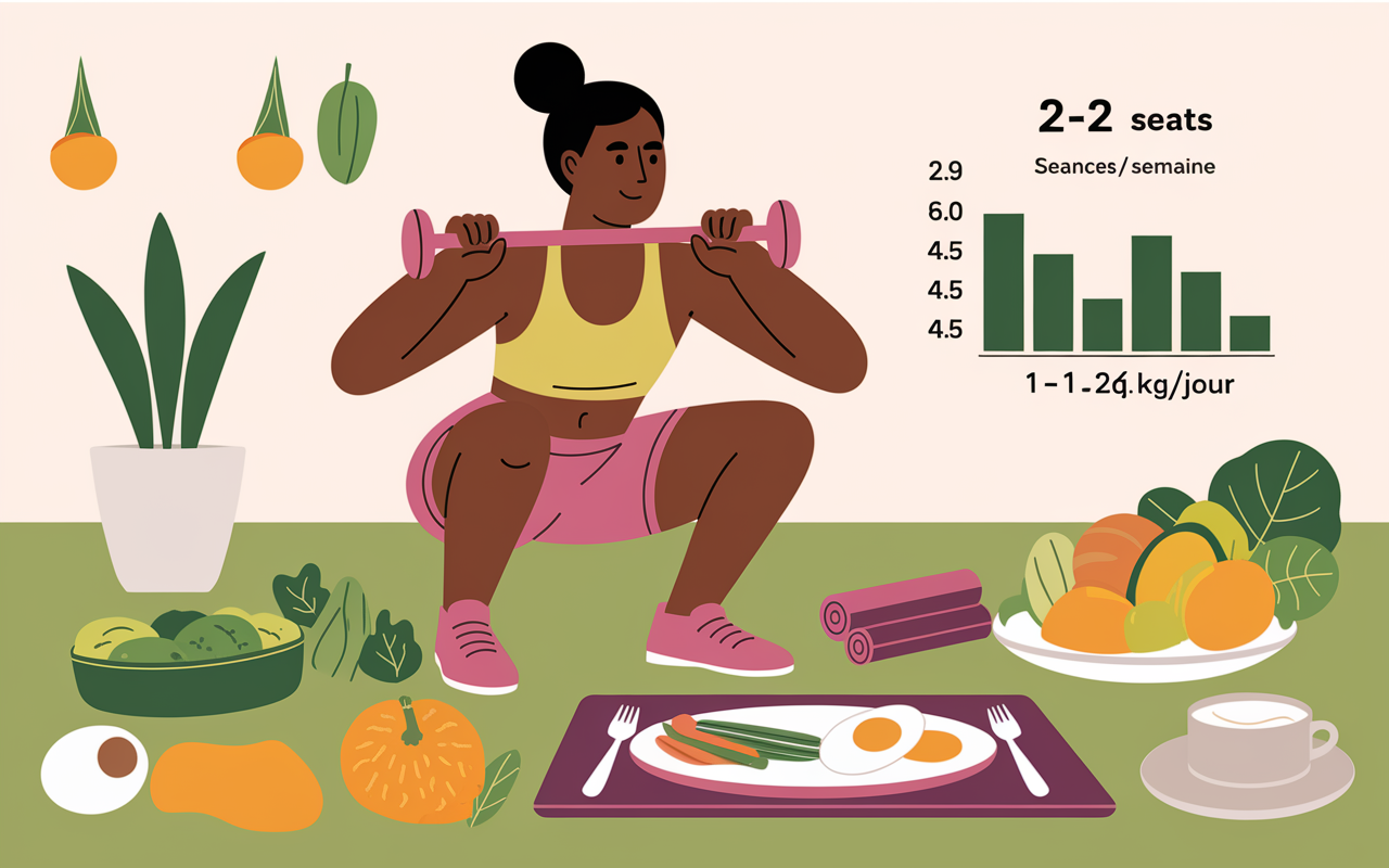 Bonnes pratiques fonte musculaire et perte de poids